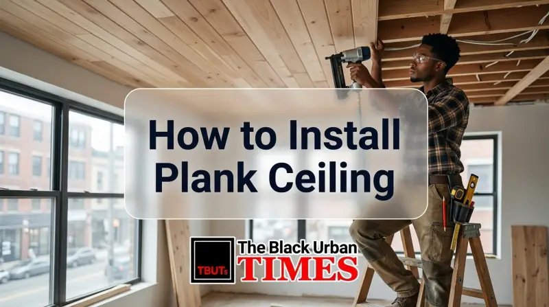 How to Install Plank Ceiling