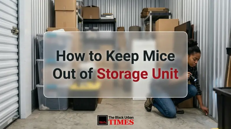 How to Keep Mice Out of Storage Unit
