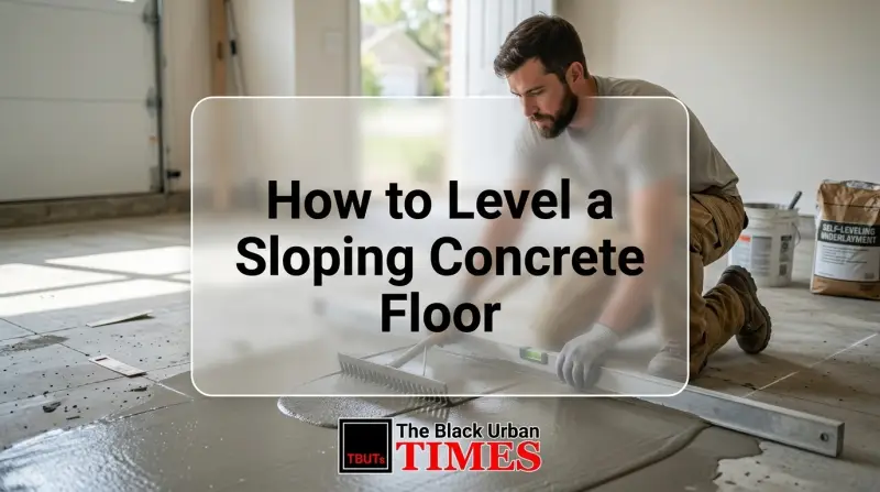 How to Level a Sloping Concrete Floor