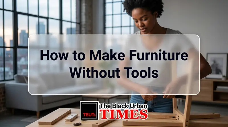 How to Make Furniture Without Tools