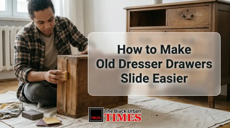 How to Make Old Dresser Drawers Slide Easier