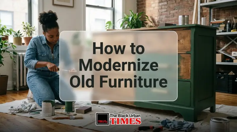 How to Modernize Old Furniture