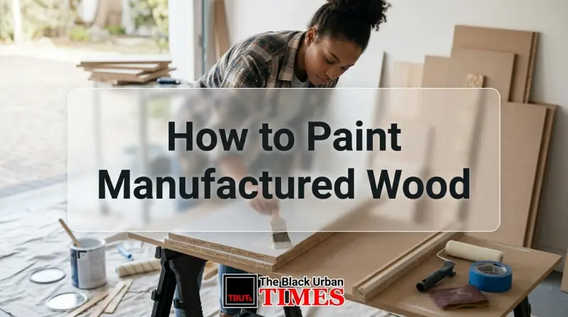 How to Paint Manufactured Wood