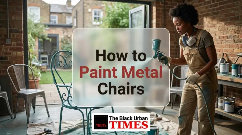 How to Paint Metal Chairs