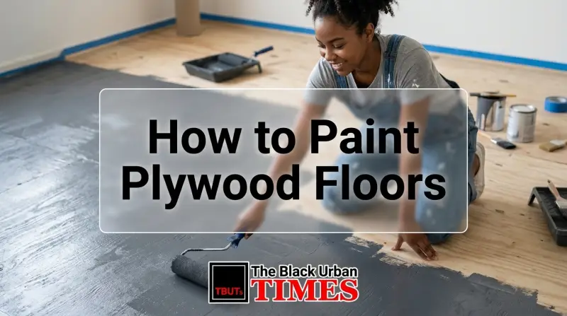 How to Paint Plywood Floors