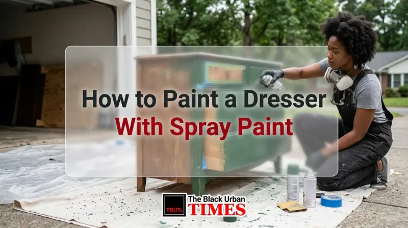 How to Paint a Dresser With Spray Paint