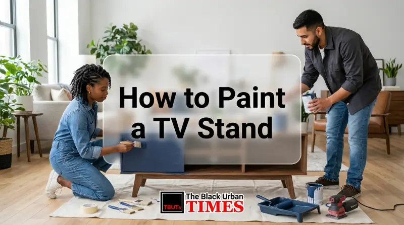 How to Paint a TV Stand