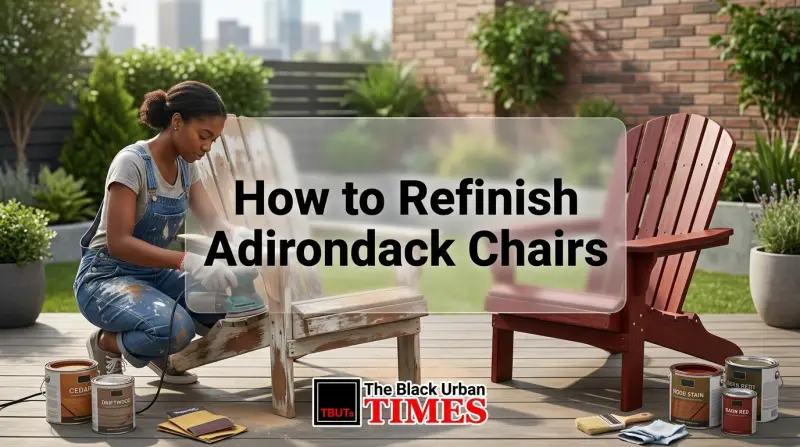 How to Refinish Adirondack Chairs