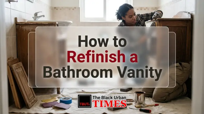 How to Refinish a Bathroom Vanity