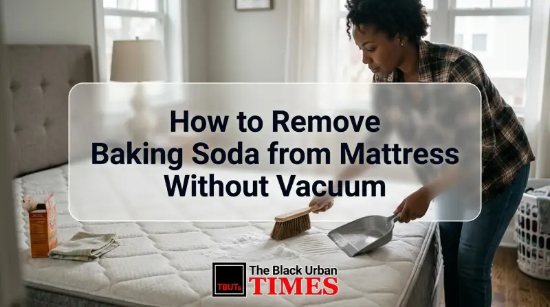 How to Remove Baking Soda from Mattress Without Vacuum