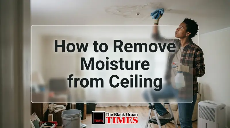 How to Remove Moisture from Ceiling