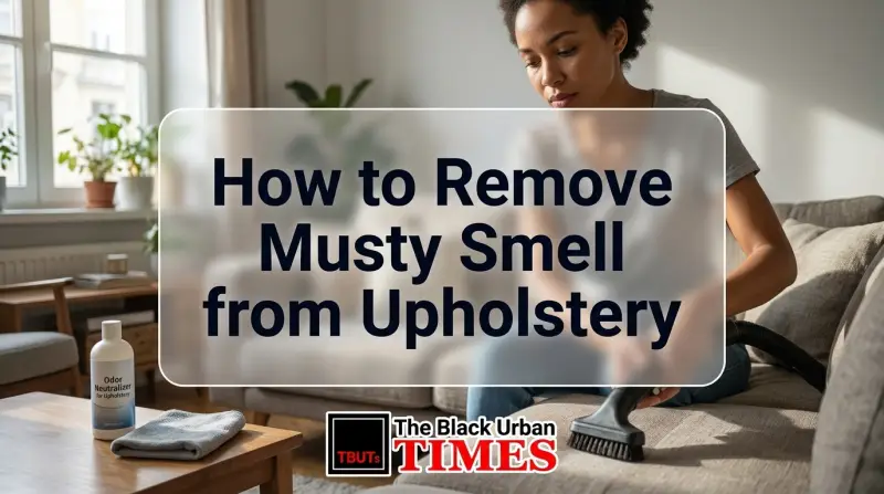 How to Remove Musty Smell from Upholstery