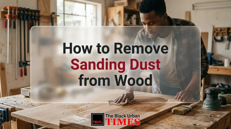 How to Remove Sanding Dust from Wood