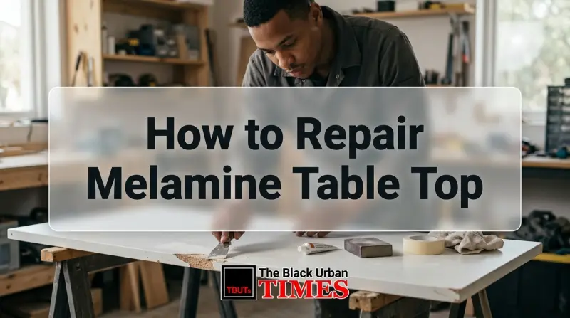 How to Repair Melamine Table Top