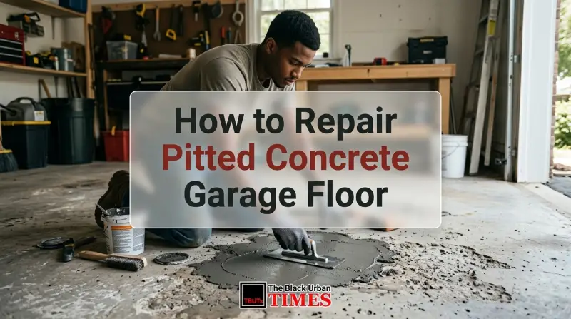 How to Repair Pitted Concrete Garage Floor