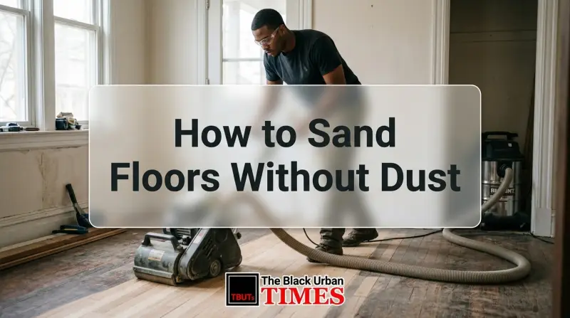 How to Sand Floors Without Dust