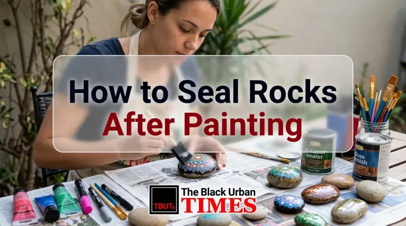 How to Seal Rocks After Painting