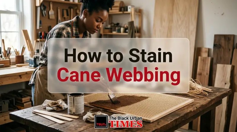 How to Stain Cane Webbing