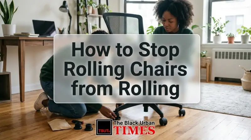 How to Stop Rolling Chairs from Rolling