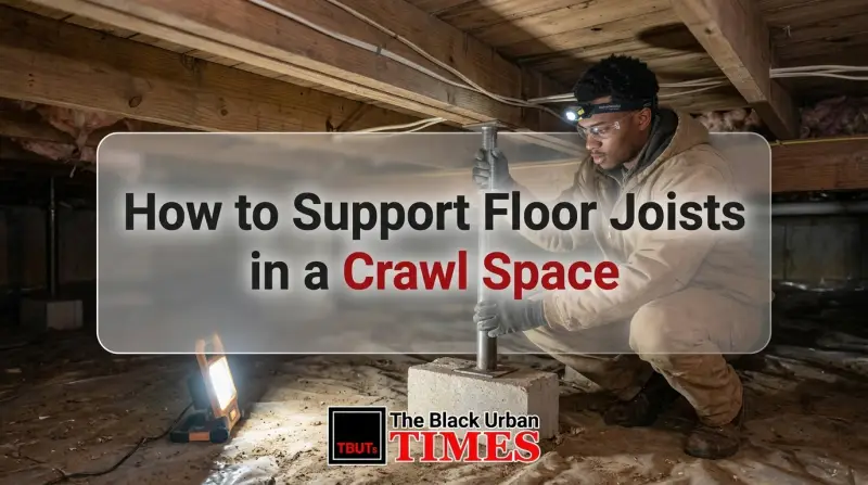 How to Support Floor Joists in a Crawl Space