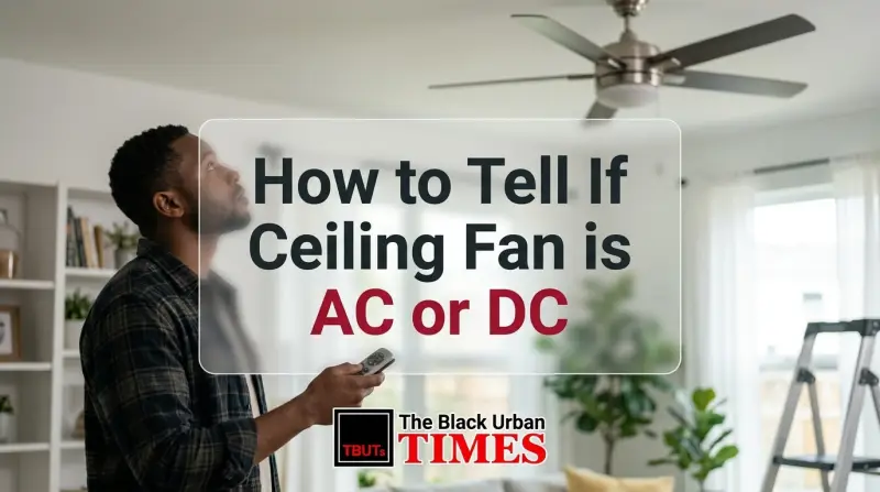 How to Tell If Ceiling Fan is AC or DC