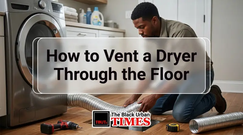 How to Vent a Dryer Through the Floor