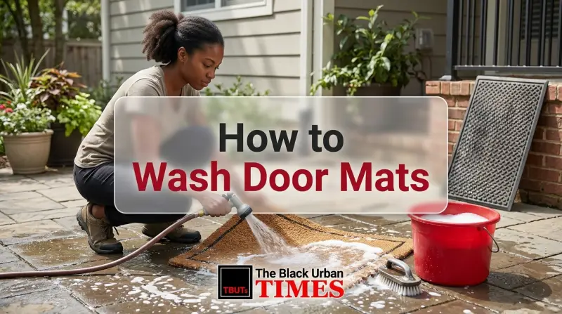How to Wash Door Mats