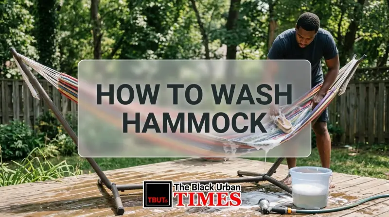 How to Wash Hammock