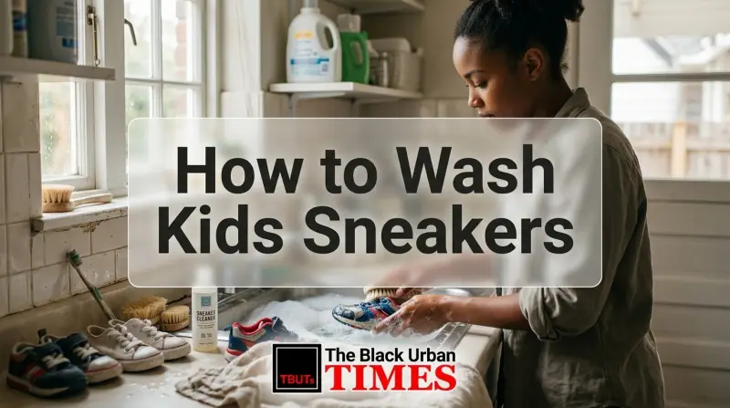 How to Wash Kids Sneakers