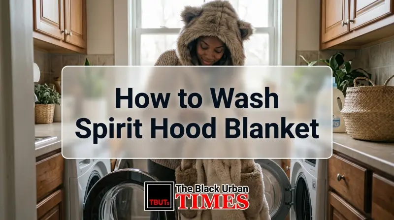 How to Wash Spirit Hood Blanket