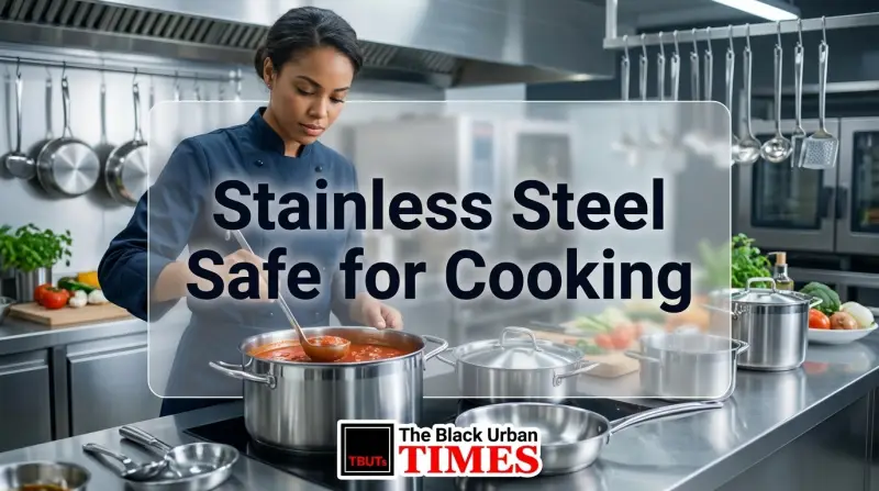 Stainless Steel Safe for Cooking