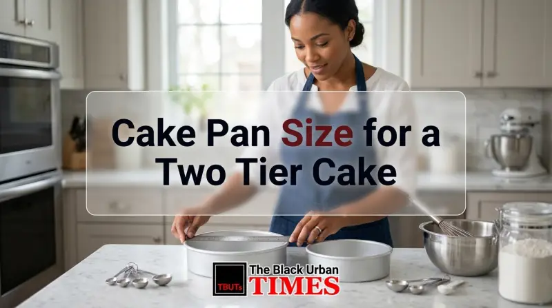 Cake Pan Size for a Two Tier Cake