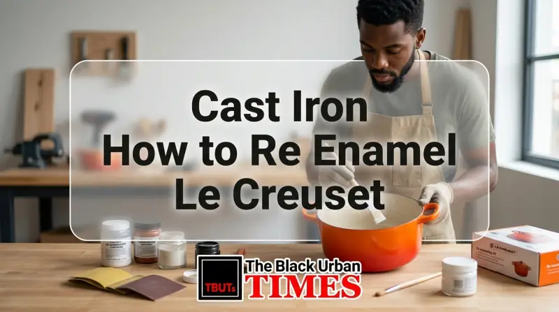 Cast Iron How to Re Enamel Le Creuset