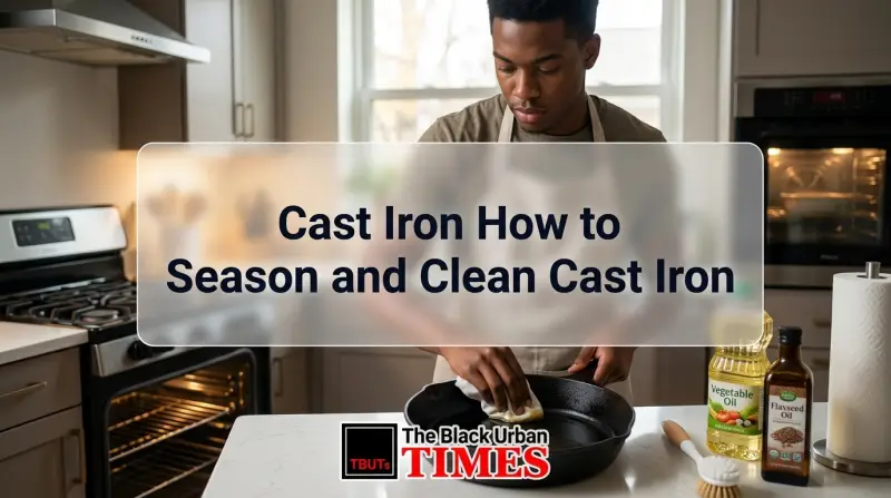 Cast iron How to Season and Clean Cast iron