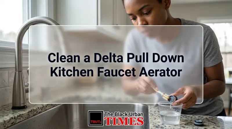 Clean a Delta Pull Down Kitchen Faucet Aerator