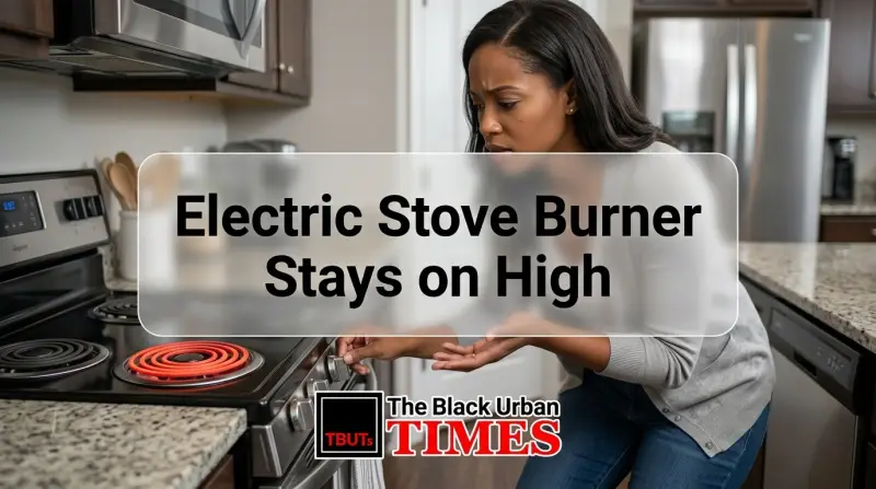Electric Stove Burner Stays on High