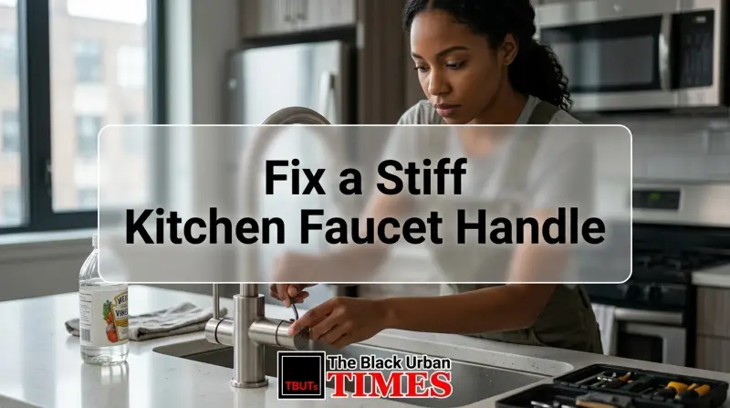 Fix a Stiff Kitchen Faucet Handle