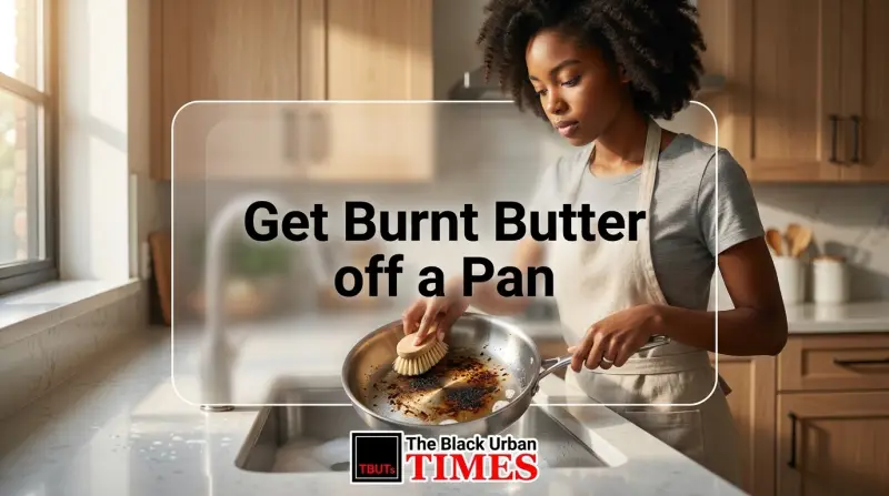 Get Burnt Butter off a Pan