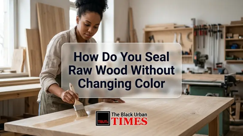 How Do You Seal Raw Wood Without Changing Color