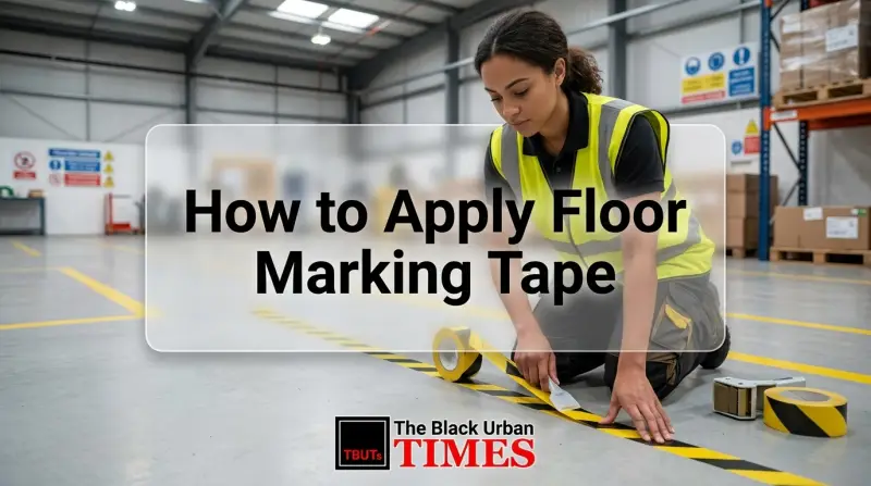 How to Apply Floor Marking Tape