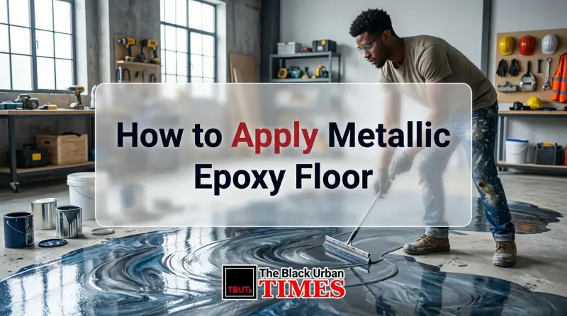 How to Apply Metallic Epoxy Floor