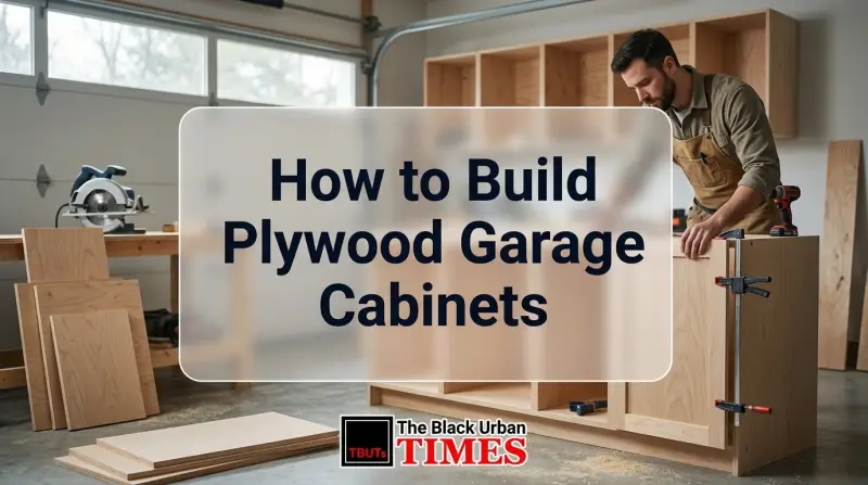 How to Build Plywood Garage Cabinets