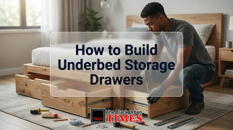 How to Build Underbed Storage Drawers