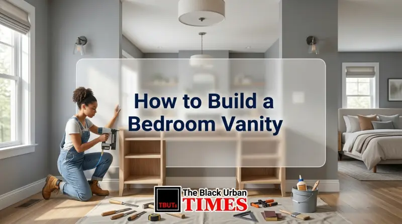 How to Build a Bedroom Vanity