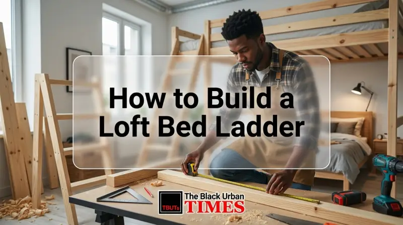 How to Build a Loft Bed Ladder