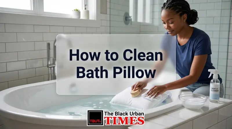 How to Clean Bath Pillow