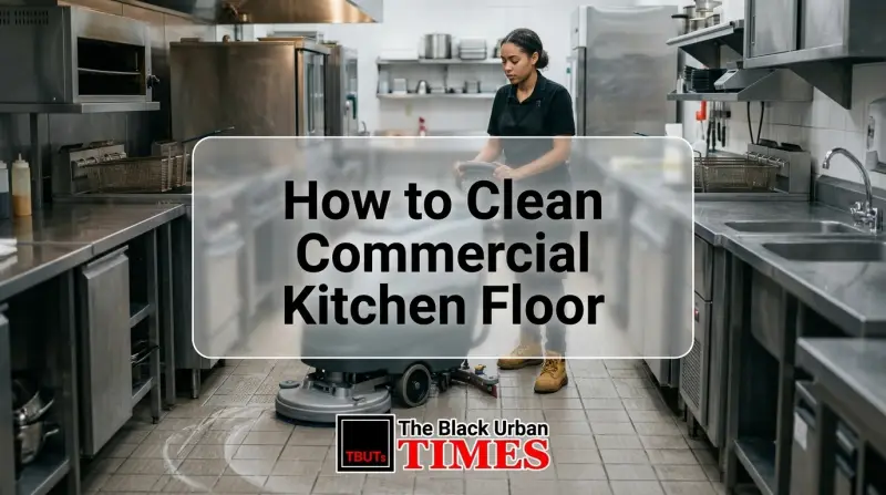 How to Clean Commercial Kitchen Floor