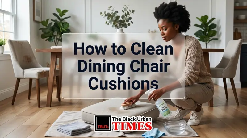 How to Clean Dining Chair Cushions