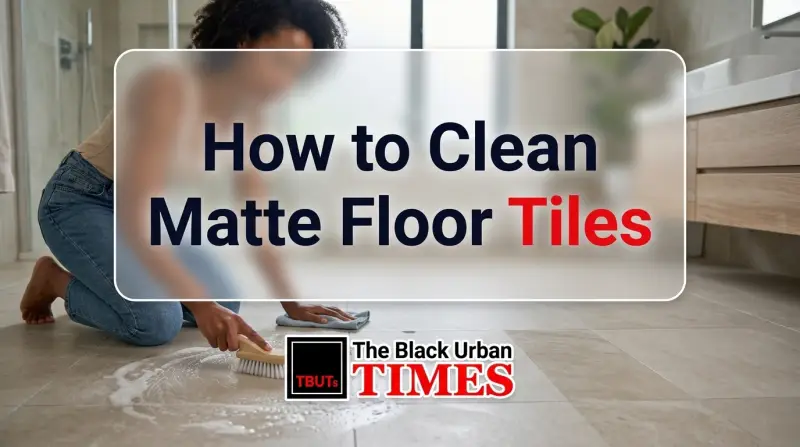 How to Clean Matte Floor Tiles
