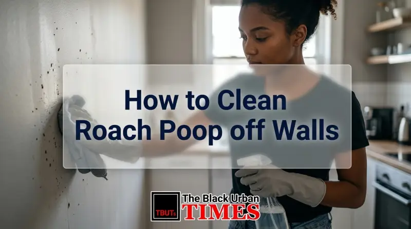 How to Clean Roach Poop off Walls